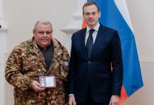 Кадомскому волонтеру Андрею Варламову вручили знак губернатора «Доброволец Рязанской области»