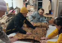 В Кадоме наладили пошив новых антидроновых одеял