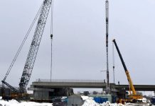 Строительная готовность нового моста через Оку составляет 18,6%