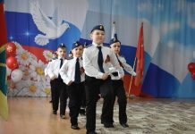 Кадомские дошколята участвовали в конкурсе строя, песни и танца