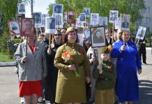 В Кадоме прошел митинг в честь Дня Победы