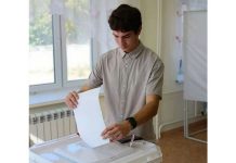 Кадомчанин Андрей Никулин проголосовал впервые